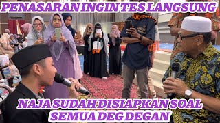 UNWILLING TO LEAVE THE EVENT BEFORE NAJA'S MEMORIZATION TEST || MANADO MINISTRY OF RELIGION TESTS...