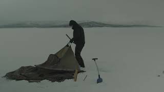 Solo Winter Camping In Northern Sweden