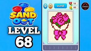 Sand Out Color Puzzle Level 68 Walkthrough Solution