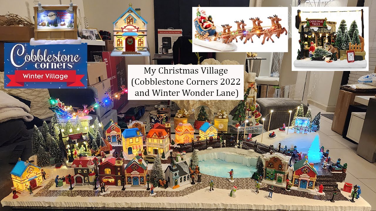 My Christmas Village (Cobblestone Corners 2022 and Winter Wonder Lane) 