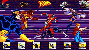 New Bezel: X-MEN (6 Player Dual Monitor Version) Works on a Single Monitor!
