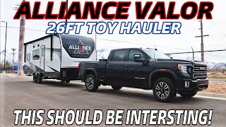 2023 Alliance Valor 21T15: The Smallest Travel Trailer Toy Hauler Has Huge Garage!