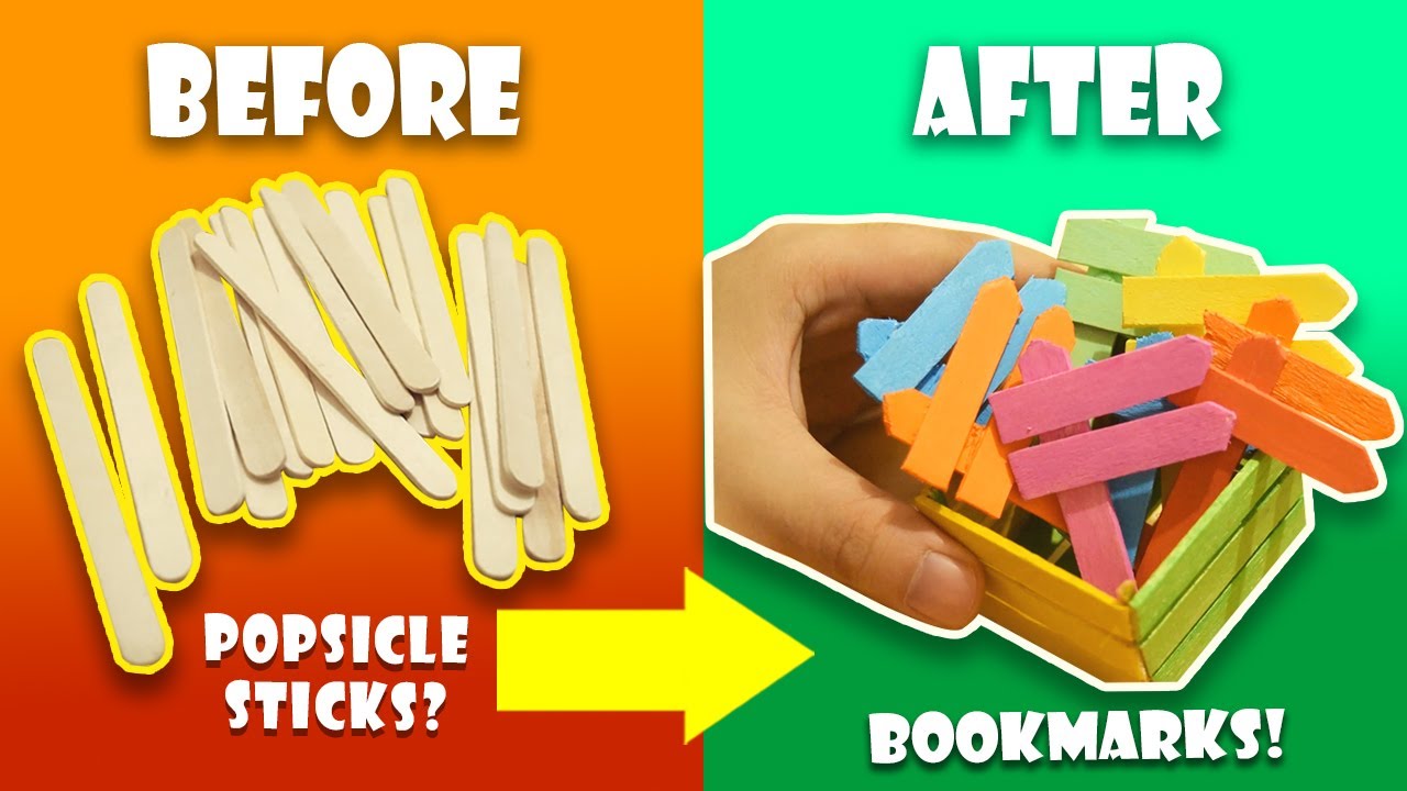 DIY FUN AND COLORFUL BOOKMARKS WITH BASKET || EASY & CREATIVE DIY! ||GARDEN POST STYLE DIY BOOKMARKS
