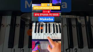 Makeba Tiktok Dance Trend 🤩 Piano Easy Tutorial Lesson 🤩🤩