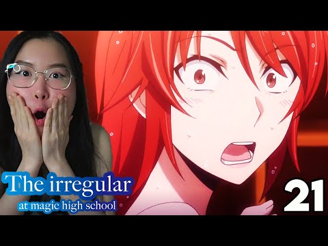 LEO'S "LUCKY" DAY?!👀 The Irregular at Magic High School Episode 21 REACTION