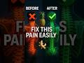 FIX THIS PAIN EASILY 😱😌 #healthtips