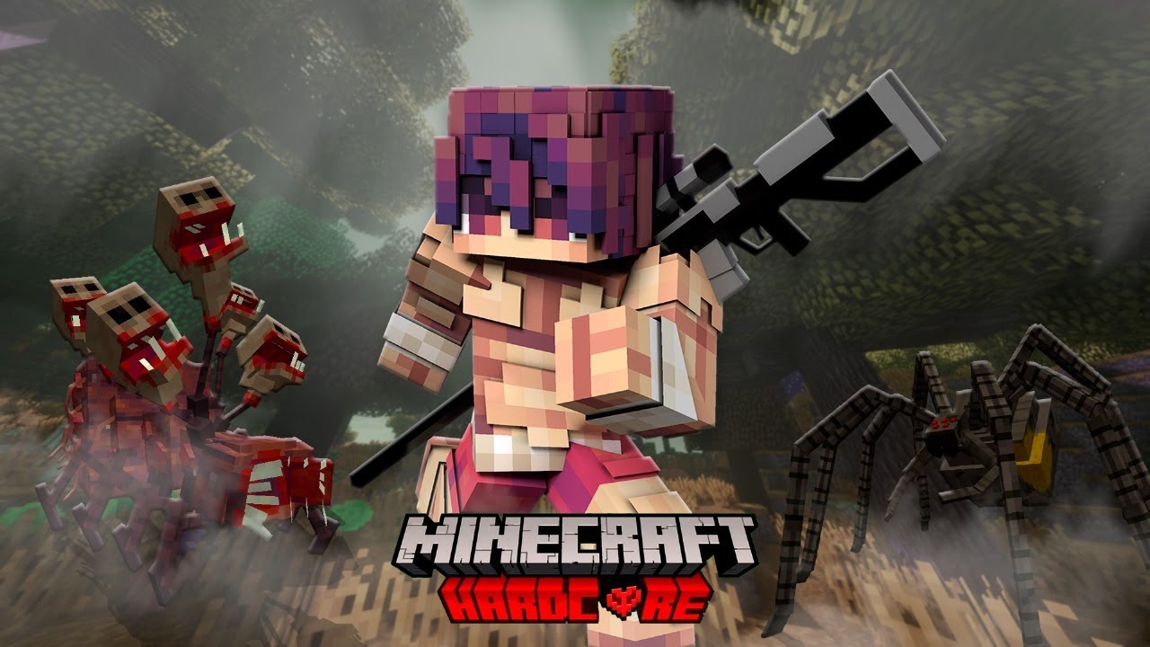 Sobreviví 100 DÍAS en un Mundo de Parásitos en Minecraft Hardcore