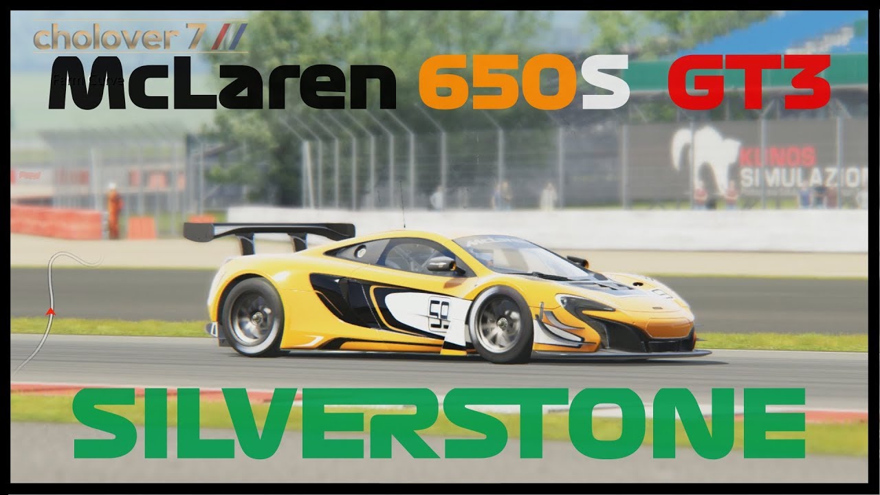 McLaren 650S GT3 Silverstone GP Circuit (Assetto Corsa) YouTube