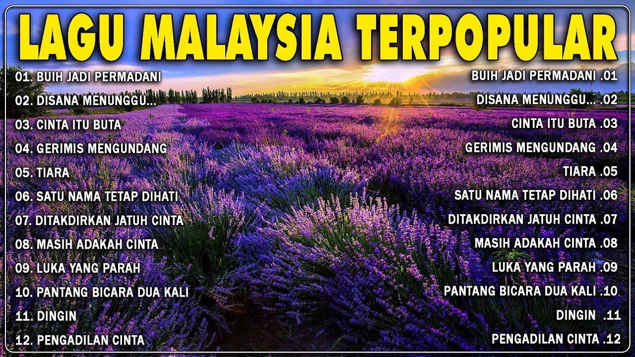Lagu Malaysia Kegemaran 90an - Lagu Rock Jiwang 90an Terbaik - Lagu Kenangan Sepanjang Masa