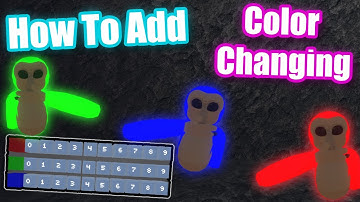 How To Add Color Changing To Your Gorilla Tag Fan Game