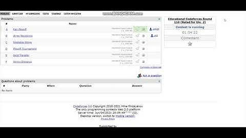 A. Fair Playoff #Educational Codeforces Round 110 (Rated for Div. 2)