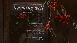 Learning Well Journal Winter 2022: Contentment
