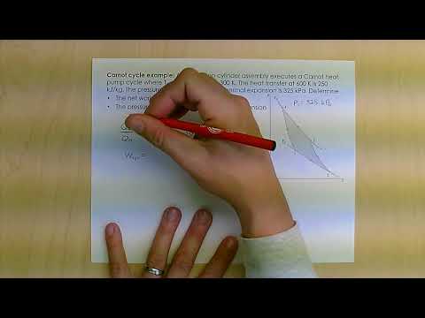 Thermodynamics Example 15b: Carnot Cycles