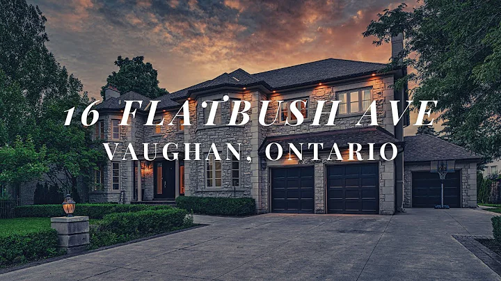 16 Flatbush Avenue - Vaughan, ON - Luxury Home Tou...