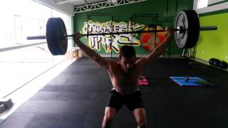 Triple Snatch Complex - Floor, Bottom of Knee, Hips - 70kg