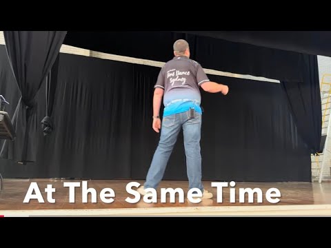 Line Dance “ At The Same Time” dance and teach video 