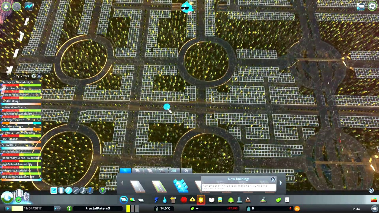  Cities Skylines Traffic Flow Optimized Pattern part2 YouTube