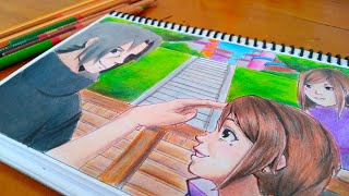 Drawing Itachi and Izumi Family (Naruto/Boruto)! screenshot 2
