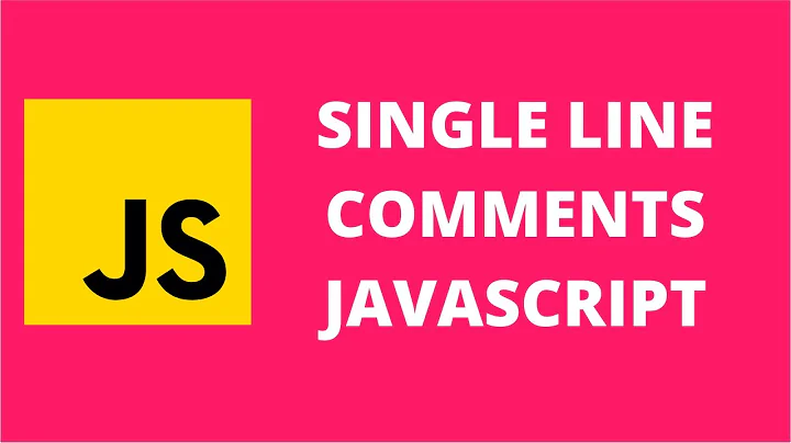 Single Line Comments JavaScript