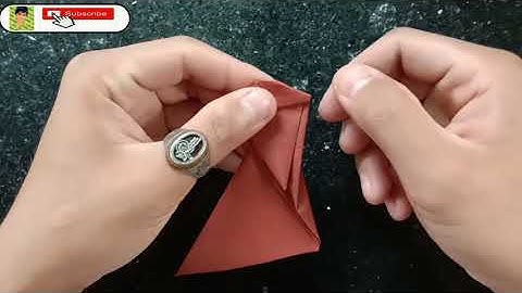 Origami Monkey Easy Steps