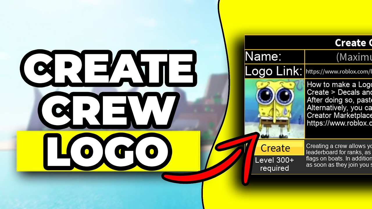 How To Create A Crew Logo In Blox Fruits 2023 (Get Decal Link