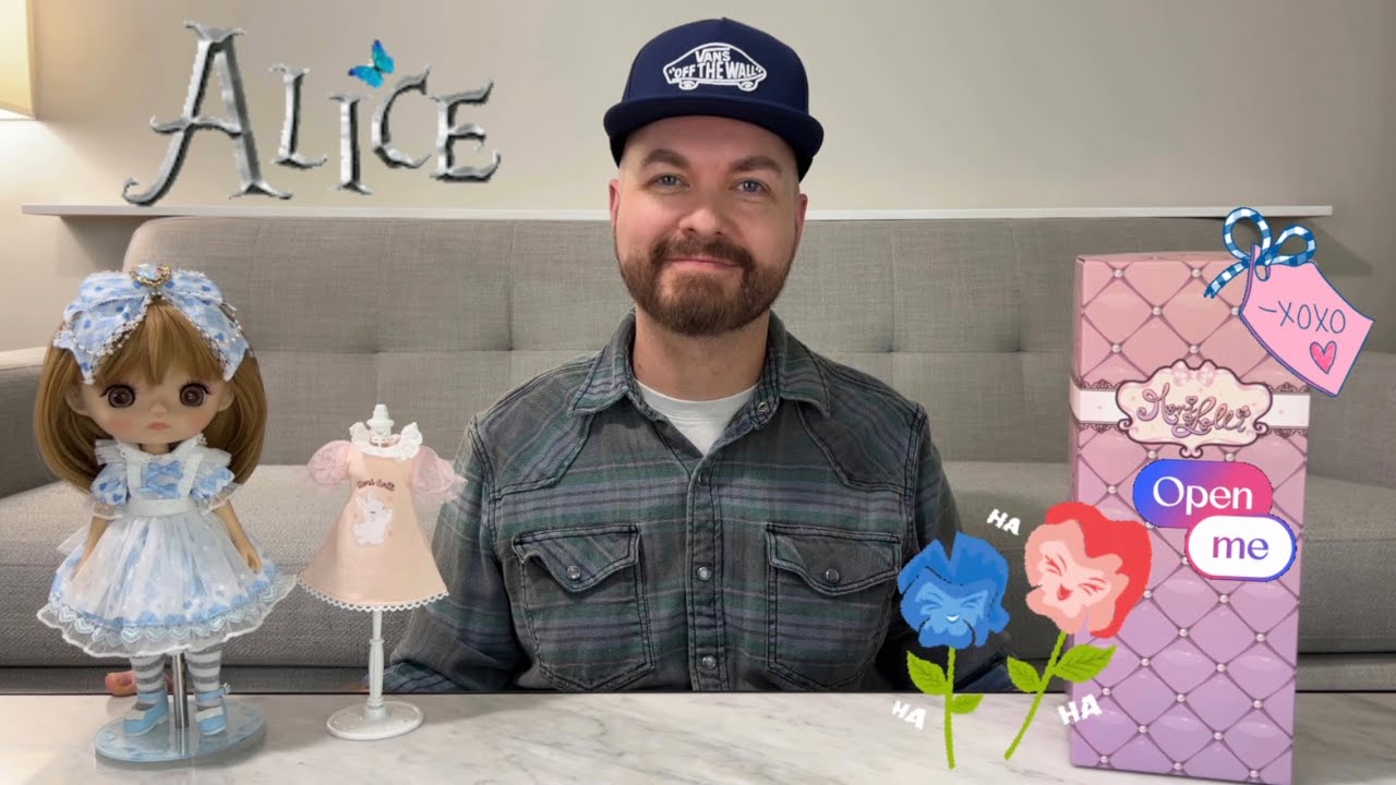 Unboxing Alice Doll by Mori Lolli, NEW Glass Eyes, Outfits + More