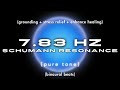 7.83 Hz Pure Tone (Binaural Beats) • Schumann Resonance • Reduce Anxiety • Improve Sleep • Healing