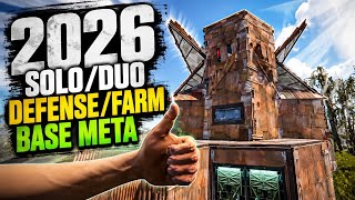 RUST 2026 SOLO/DUO DEFENSE/FARM/PVP BASE META!!!(COMMENT 4 BUILD VID)