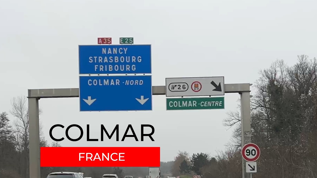 🇫🇷🚗❄️🎄Christmas Tour🎄 Mulhouse to Fairytale Colmar | Alsace Winter Journey