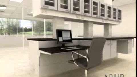 Interior 3D Animation of The Lab Of The Future