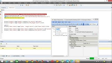 QTP Object Repository with Debugging Techniques