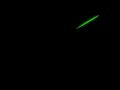 green laser bolts with particles