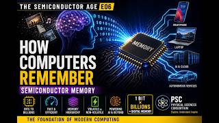 How Computers Remember: Semiconductor Memory Explained | The Semiconductor Age E06