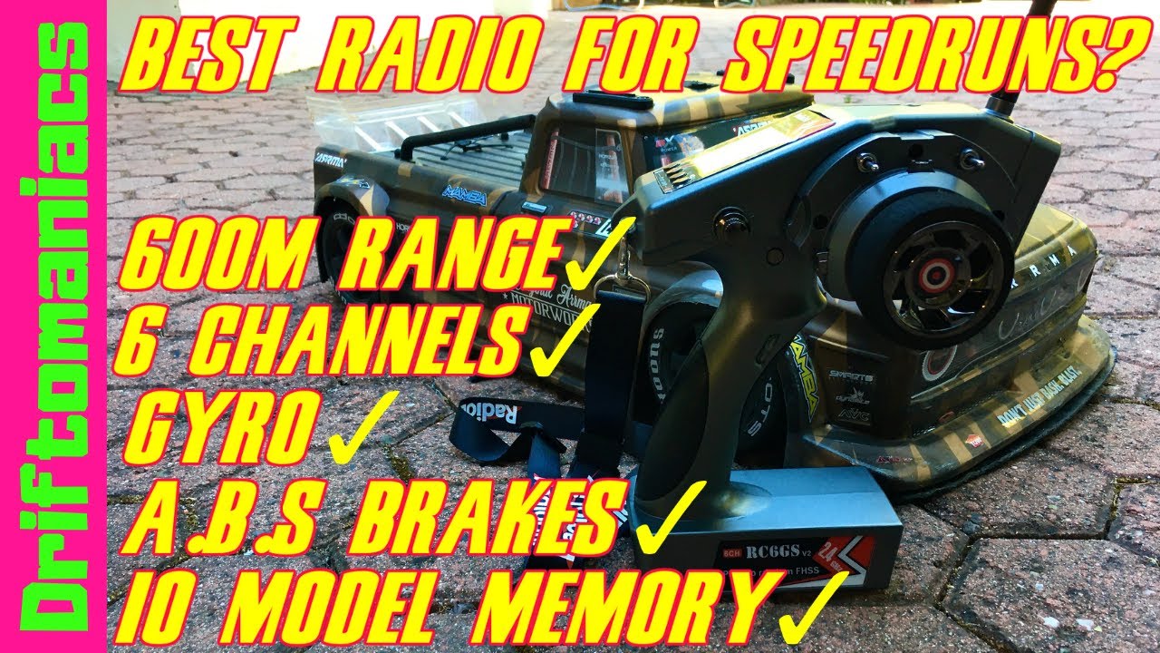Best RC Radio For Speedruns? Radiolink RC6GS V2 Review & Setup YouTube