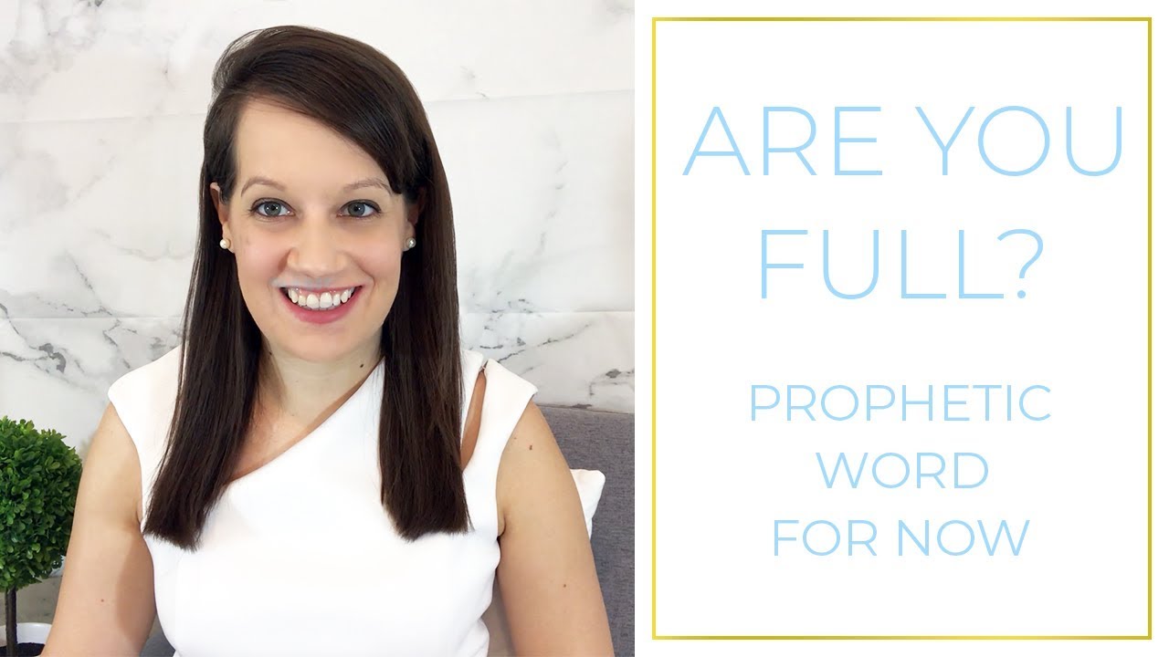 Word of the Lord: Are you Full?