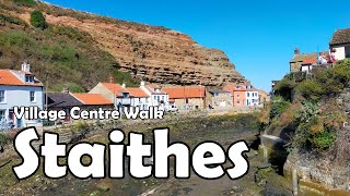 Staithes, North Yorkshire【4K】| Village Centre Walk 2021