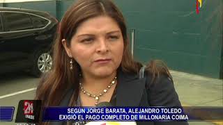 Jorge Barata Toledo Exigió Pago Completo De Millonaria Coima Por Parte De Odebrecht