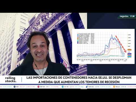 El miedo a la recesi&oacute;n en EEUU frena la llegada de contenedores de mercanc&iacute;as