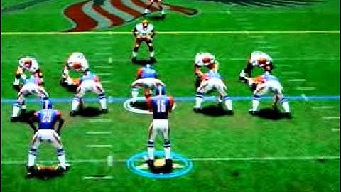 All Pro Football 2K8 - Offensive and Defensive Line Interaction.