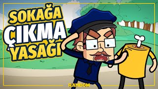 Sokağa Çikma Yasaği Poli̇sler Yakaladi Ani̇masyon