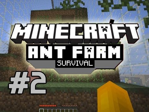 Minecraft: Ant Farm Survival w/Mitch, Jerome, Mat & Zak Part 2 - Achievement Get - Minecraft: Ant Farm Survival w/Mitch, Jerome, Mat & Zak Part 2 - Achievement Get