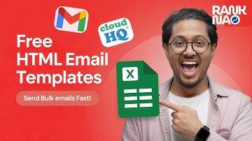 How to Create Free HTML Email Templates & Send Bulk Emails! (Bangla) | Email Marketing Series