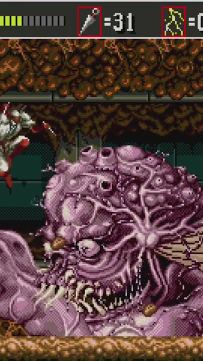 Sega Genesis Classics Shinobi III Return Of The Ninja Master. Brain Boss Was very Hard Down