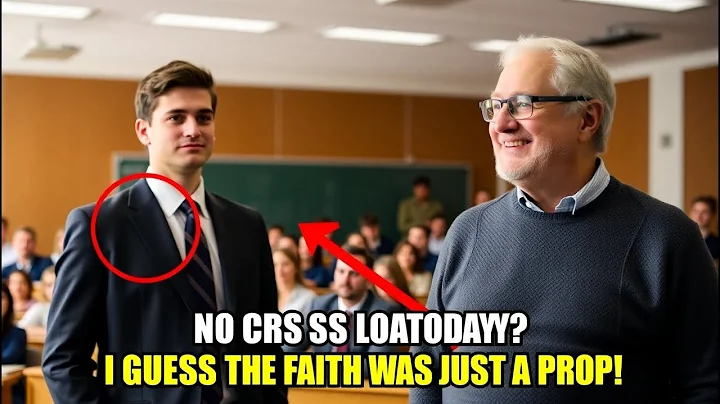 "Atheist Professor MOCKS Barron Trump’s Faith – His Reaction Will Leave You SPEECHLESS!"