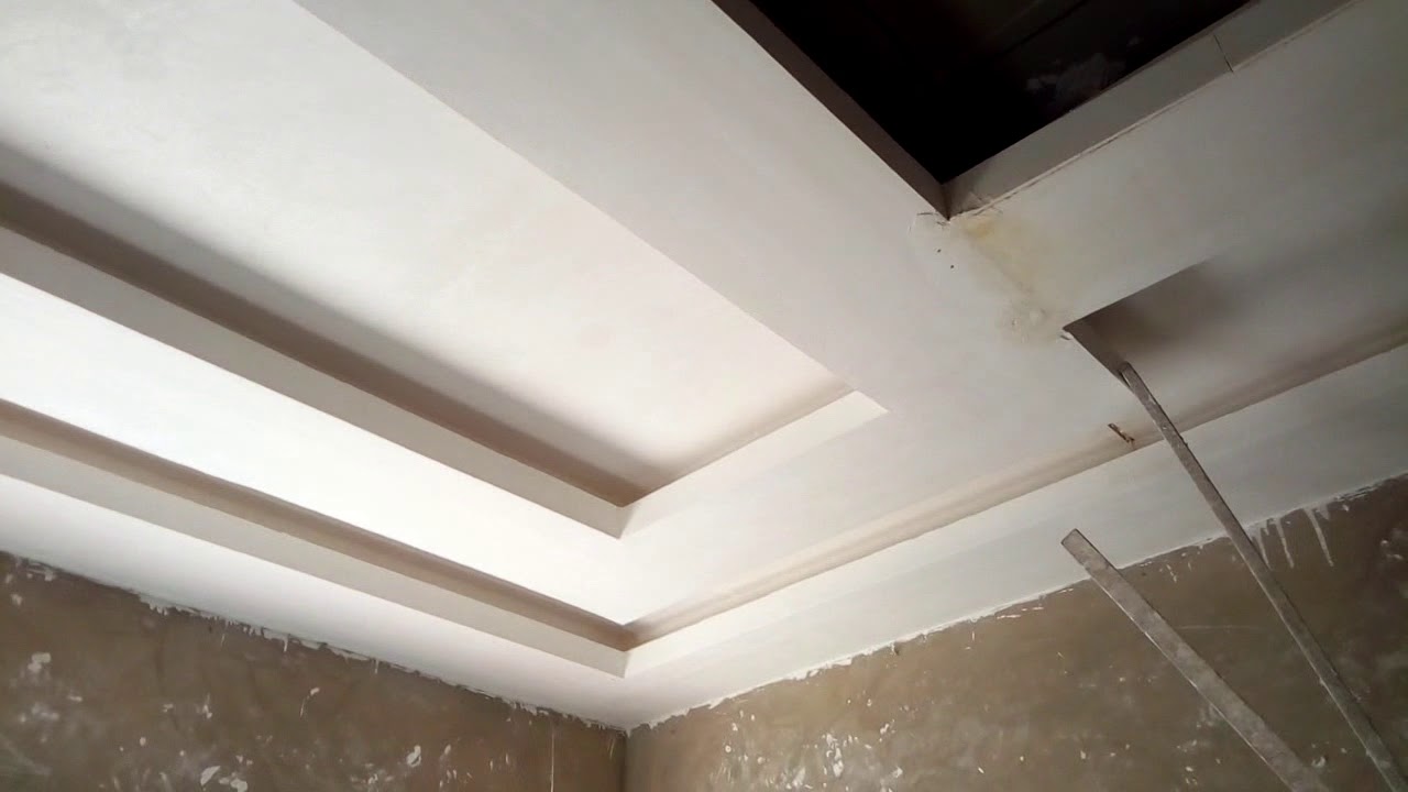 Faux Plafond Staff Casse Lumiere Youtube