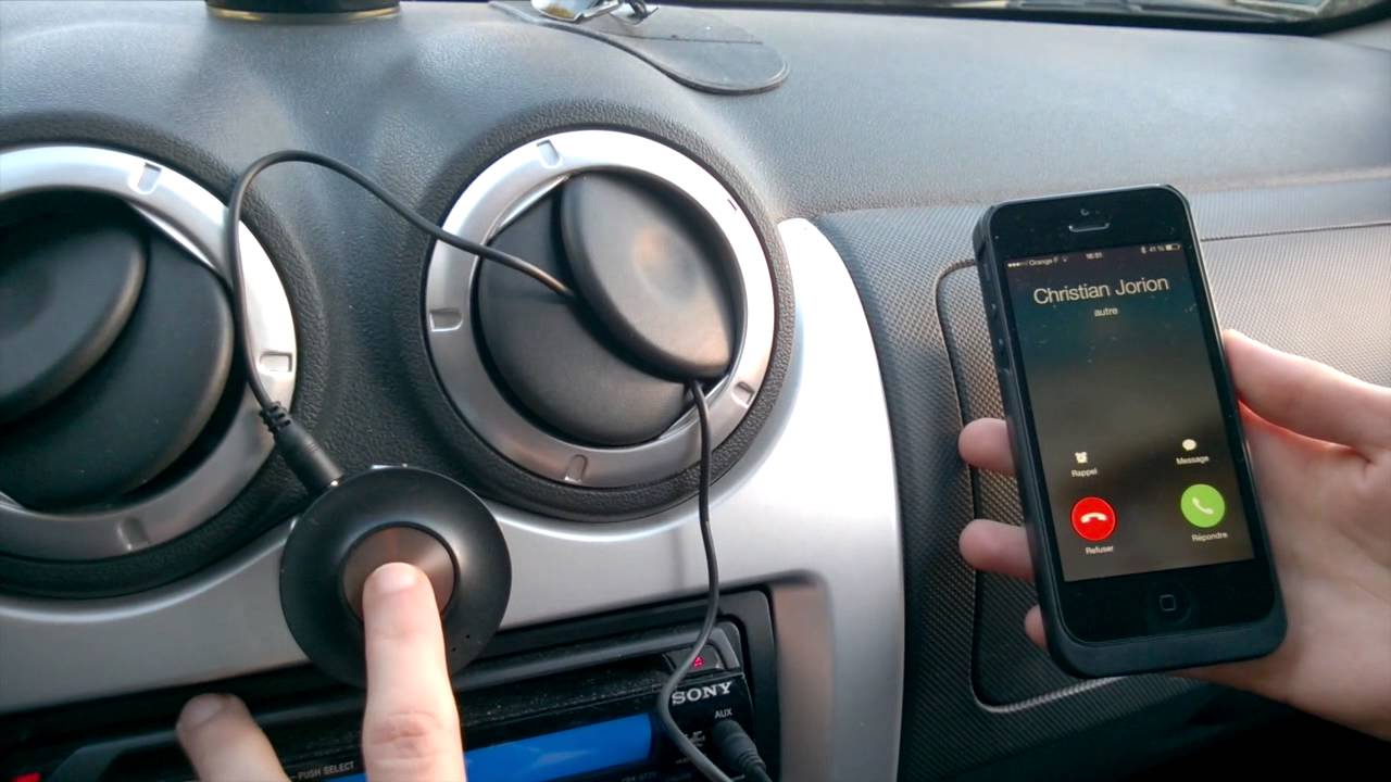 Le kit mains-libres Bluetooth CARA II de Avantree - YouTube