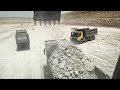 Volvo 950 Excavator Loading Dumper in Mining Volvo Excavator & Dumper Work Volvo Excavator Power