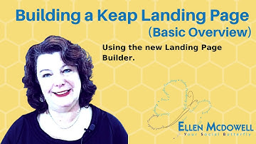Basics of Building a Keap Landing Page