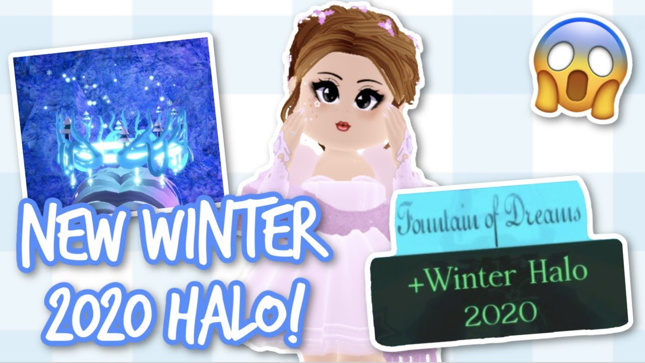 New Winter Halo How To Get It Royale High Youtube
