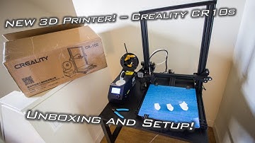 My NEW 3D PRINTER! - Creality CR10s Unboxing and Setup